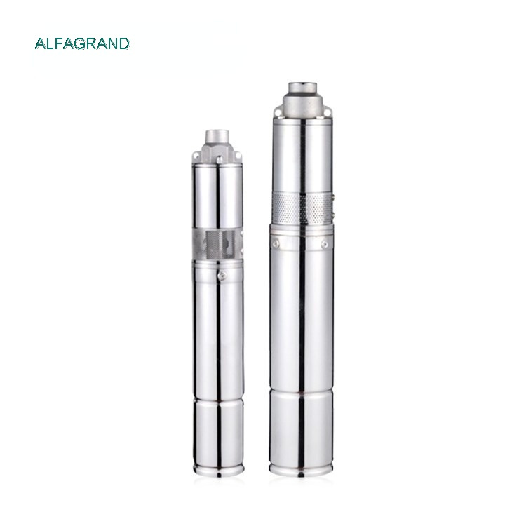 3WSS DC Solar Screw Borehole Pump