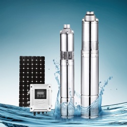 3WSS DC Solar Screw Borehole Pump